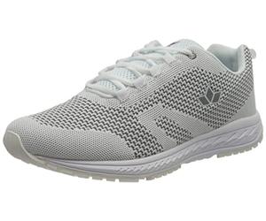 Lico 590380 Mixte Adulte Basket, Weiss/Grau, 41 EU
