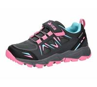 Lico Allen Vs Chaussures de Course Cross Unisexes pour Enfant, Anthracite, Rose, Turquoise, 28 EU
