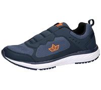 Lico Baskets Arman pour Homme, Bleu Marine/Orange, 44 EU