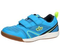 Lico Garçon Unisex Kinder Boulder V Chaussures de Sport en Salle, Bleu Marine Lemon, 30 EU