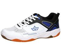 Lico Baskets d'intérieur Sprint Unisexes. - - Blanc/Noir/Bleu., 37 EU