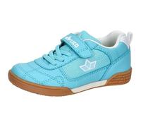 Lico Bernie V Chaussures de Sport en Salle, Turquoise et Blanc, 32 EU