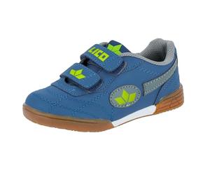 Lico Bernie V, Chaussures Multisport Indoor, Bleu (Marine/Grau/Lemon Marine/Grau/Lemon), 41 EU