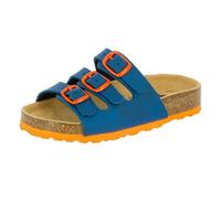 Lico Bioline Kids, Mules Mixte Enfant, Bleu (Marine/Orange Marine/Orange), 35 EU
