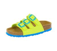 Lico Bioline Kids Pantoletten, Lemon/Blau, 32 EU
