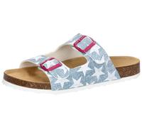 Lico Bioline Platino Mules pour Femme Bleu/Blanc Taille 36 EU, Bleu, Blanc, 36 EU