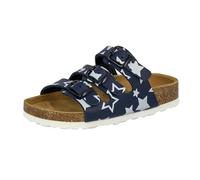 Lico Bioline Star, Chaussons Bas Fille, Bleu (Marine/Weiß Marine/Weiß), 25 EU