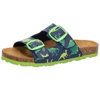 Lico Bioline Universe Mules, Bleu Marine, Vert et Bleu, 34 EU
