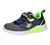 Lico Blinky Boy Basket, Noir/Gris/Citron, 31 EU