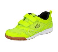 Lico Boulder V Chaussures de Sport en Salle, Jaune Fluo Noir, 35 EU