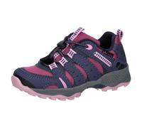 Lico Chaussures Basses de Trekking et de randonnée Fremont Unisexes pour Enfant, Bordeaux, Violet, Rose, 34 EU
