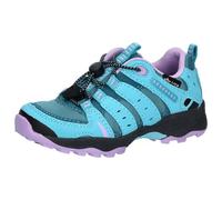 Lico Chaussures Basses de Trekking et de randonnée Fremont Unisexes pour Enfant, Turquoise/Violet., 37 EU