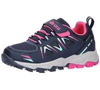 Lico Chaussures de Course Cross pour Fille. - - Bleu Marine/Rose/Turquoise., 38 EU
