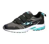 Lico Chaussures de Course Pelias V Unisexes, Gris, Noir, Turquoise, 37 EU