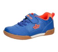 Lico Chaussures de Sport Bernie V Unisexes pour Enfant (Les Fermetures Velcro Peuvent Varier), Bleu/Orange, 25 EU