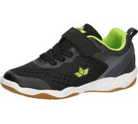 Lico Key VS Baskets d'intérieur, Schwarz/Anthrazit/Lemon, 34 EU
