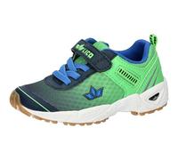 Lico Chaussures de sport en salle Barney Vs Unisexe pour enfant Bleu marine, vert et bleu, 29 EU