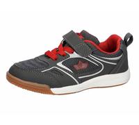Lico Chaussures de Sport en Salle Racine Vs Unisexes pour Enfant, Anthracite, Rouge., 29 EU