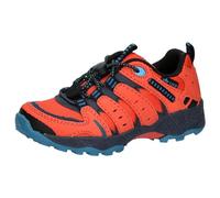 Lico Chaussures de Trekking Fremont Unisexes pour Enfant, Orange Marine pétrole, 28 EU