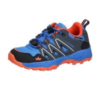 Lico Chaussures de Trekking Leander Unisexes pour Enfant, Bleu Marine Orange., 39 EU