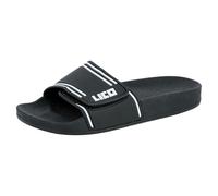 Lico Coast, Chaussures de Plage & Piscine mixte adulte, Noir (Schwarz/Weiss - 010), 47 EU