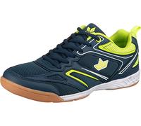 Lico Airsoft Indoor, Chaussure de Terrain intérieur Femme, Marine/Lemon/Weiss, 44 EU