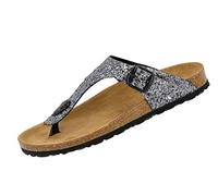 Lico Femme Bioline Glisto Mules, Noir Anthrazit Anthrazit, 37 EU