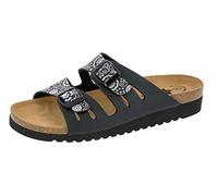 Lico Femme Bioline Lady Mules, Noir Schwarz Silber Schwarz Silber, 39 EU