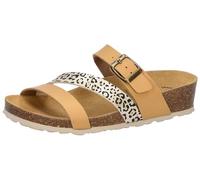 Lico Femme Natural Glitter Pantoufles, Beige, 41 EU