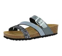 Lico Femme Natural Glitter Shoes, Noir Anthrazit Anthrazit, 39 EU