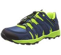 Lico Fremont, Mixte enfant Trekking- & Bottes de marche, Bleu (Petrol/Lemon), 35 EU
