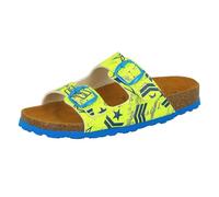 Lico Garçon Bioline Top Mules, Jaune Neongelb Blau Neongelb Blau, 32 EU