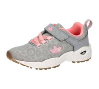 Lico Garçon Fille Alisa Vs Chaussures de Sport en Salle, Gris et Rose, 25 EU