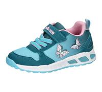 Lico Garçon Fille Blinky Girl Basket, Bleu pétrole, Turquoise, Rose, 29 EU