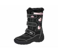 Lico Garçon Fille Ingra V Bottes d'hiver, Noir/Rose, 28 EU