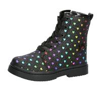 Lico Garçon Fille Isalie Botte Tendance, Noir/coloré, 30 EU