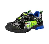 Lico Garçon Truck V Blinky Chaussures, Noir Schwarz Blau Lemon Schwarz Blau Lemon, 27 EU