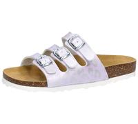 Lico Garçon Unisex Kinder Bioline Kids Mules, Violet argenté, 27 EU