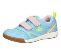 Lico Garçon Unisex Kinder Boulder V Chaussures de Sport en Salle, Turquoise, Rose, Citron, 28 EU