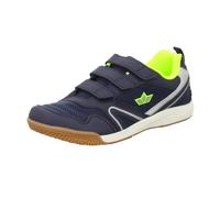 Lico Garçon Unisex Kinder Boulder V Chaussures Multisport Indoor, Bleu (Marine/Lemon Marine/Lemon), 31 EU