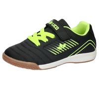Lico Garçon Unisex Kinder Chaska Vs Chaussures de Sport en Salle, Noir Citron, 30 EU