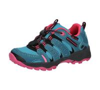 Lico Garçon Unisex Kinder Fremont Chaussures de Trekking, Bleu pétrole, Noir et Rose, 28 EU