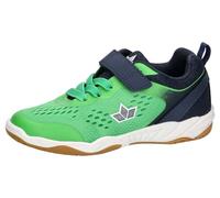 Lico Garçon Unisex Kinder Key Vs Chaussures de Sport en Salle, Vert Marine, 29 EU
