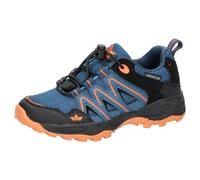 Lico Garçon Unisex Kinder Leander Chaussures de Trekking, Bleu pétrole, Noir et Orange, 25 EU
