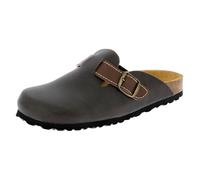 Lico Homme Bioline Clog Style Chaussons Bas, Marron Braun Braun, 43 EU