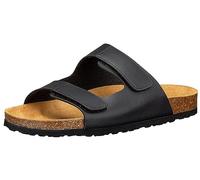 Lico Homme Bioline Man Hausschuhe, Schwarz Velcro, 36 EU