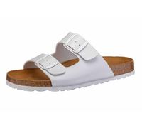 Lico Homme Bioline Pantoufles, Blanc, 43 EU