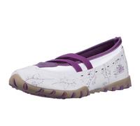 Lico Ida 340155 Ballerines pour Fille Blanc/Violet, Blanc., 33 EU