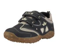 Lico Lenny V 360210 Baskets pour garçon Bleu Marine/Beige/argenté
