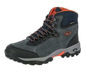 Lico Milan, Chaussures de Randonnée Hautes Homme, Noir (Anthrazit/Orange Anthrazit/Orange), 47 EU